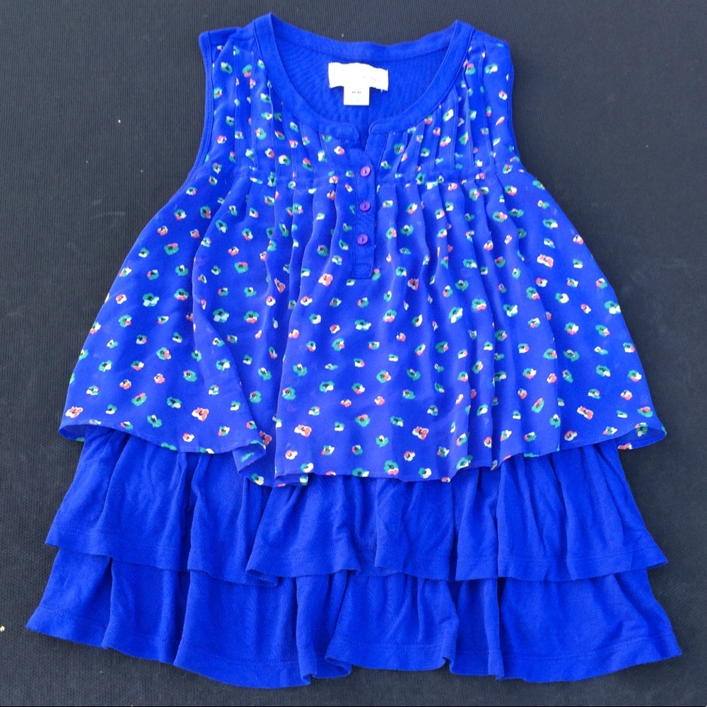 Royal/navy blue blouse